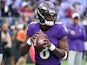 Baltimore Ravens quarterback Lamar Jackson